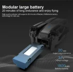 New E99Pro RC Drone 4K Professinal With Wide Angle Dual HD Camera Foldable RC Helicopter 5G WIFI FPV Height Hold Apron Sell - Image 6