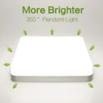 MARPOU Square Led ceiling lamp bedroom lighting Neutral white cold white warm white 48W 36W 24W 18W led ceiling light room - Image 3