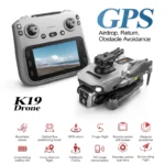 New K19 MAX GPS Drone Professional 8K Camera Aerial FPV Brush Avoiding Obstacle with Large Screen Remote Control Folding Drone - Image 6